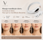 Masajeador Facial EMS Reductor de Papada | Definidor de Mandíbula en V | Lifting sin Cirugía
