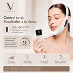 Masajeador Facial EMS Reductor de Papada | Definidor de Mandíbula en V | Lifting sin Cirugía